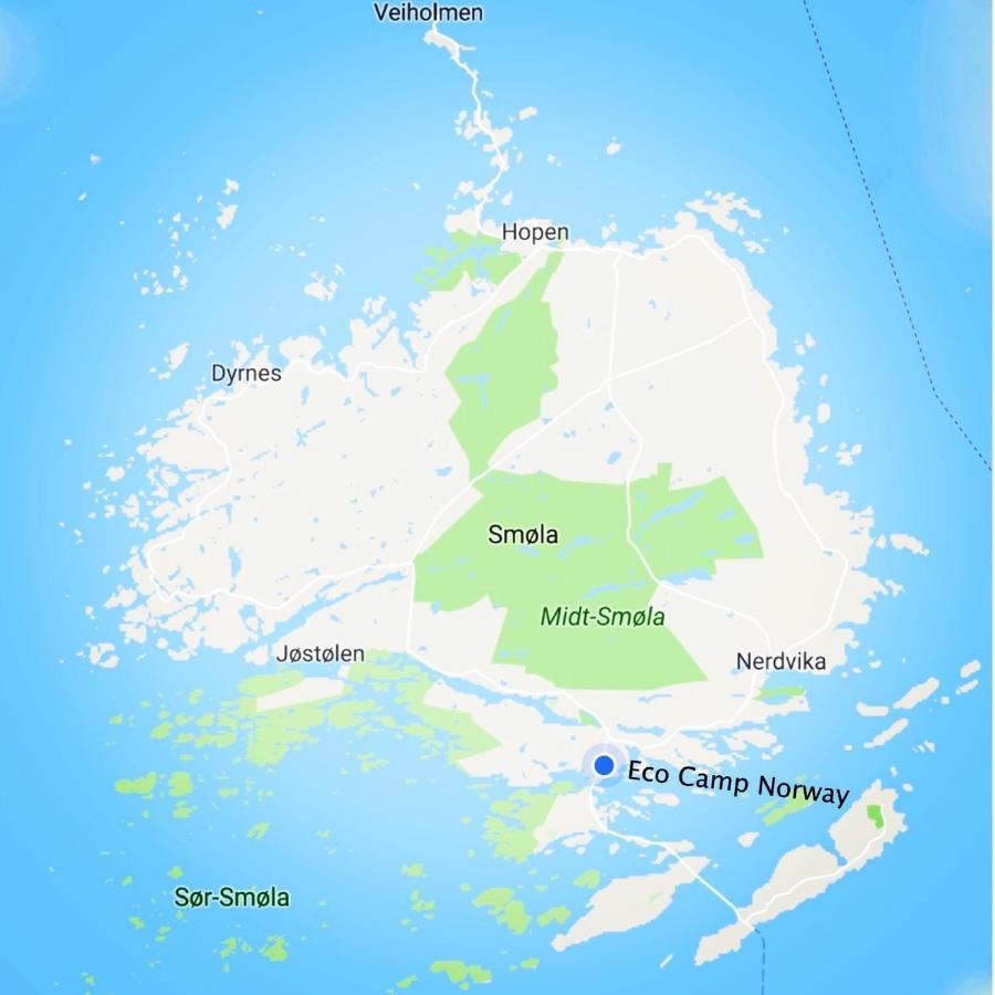Smola Eco Camp Norway 호스텔 외부 사진